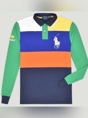 Polo by Ralph Lauren Men's Colorblock Polo Shirt - US Open 2025 limited edition
